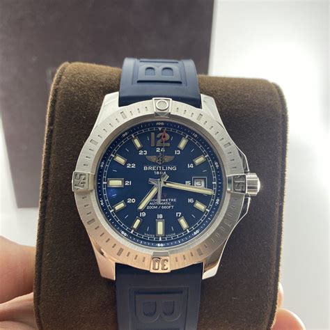 ebay breitling colt rubber strap|Breitling Colt Rubber Band Wristwatches for sale .